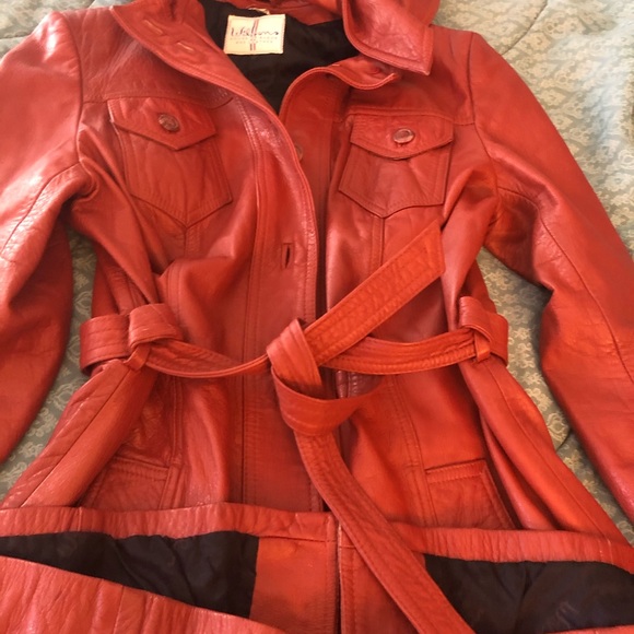 Vintage Wilson leather trench - Picture 4 of 16